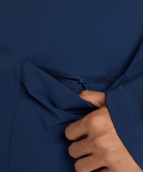 NEW BALANCE(ニューバランス)の「NB GREY シングルジャケット(テーラードジャケット・メンズ・ネイビー/ブラック・XX-LARGE/X-LARGE/LARGE/MEDIUM/SMALL)」の8枚目の写真