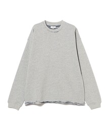BEAMS | バック カスリ クルーネック スウェット(スウェット)