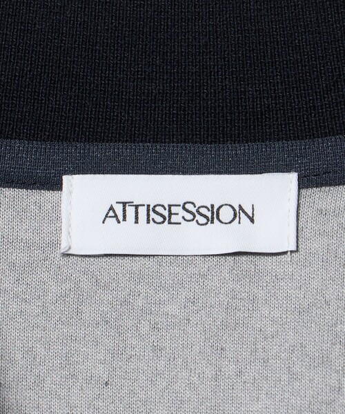 ATTISESSION(アティセッション)の「<ATTISESSION>ベロア ポロシャツ(ポロシャツ・レディース・ブラック/グレー系・FREE)」の17枚目の写真
