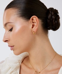 ICONIQUE 15MM HEART SHAPE HOOPS アクセサリー ピアス