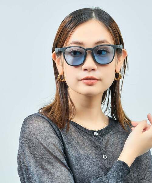 SUNCUTGlasses/UV100%CUT/GALILEO ウェリントン型 サングラス｜金属フリー 柔軟性抜群｜アウトドア スポーツ｜紫外線対策 UV対策 UVカット｜ユニセックス ｜Zoff｜GALILEO
