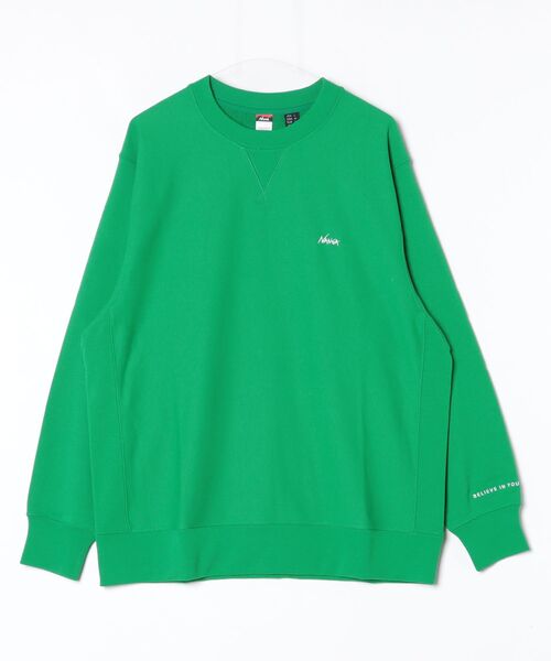NANGA(ナンガ)の「DRY MIX TERRY CREW SWEAT/ドライミックス テリー クルースウェット(スウェット・メンズ・ブラック/レッド/グリーン/アイボリー/ブルー/グリーン系その他/グレー・S/M/L/XL)」の5枚目の写真
