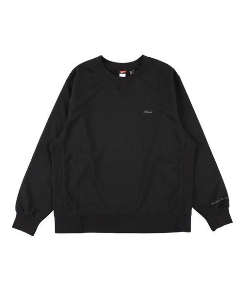NANGA(ナンガ)の「DRY MIX TERRY CREW SWEAT/ドライミックス テリー クルースウェット(スウェット・メンズ・ブラック/レッド/グリーン/アイボリー/ブルー/グリーン系その他/グレー・S/M/L/XL)」の8枚目の写真