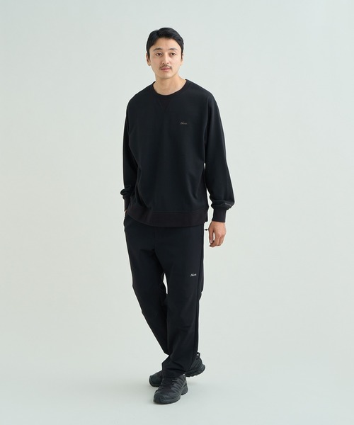 NANGA(ナンガ)の「DRY MIX TERRY CREW SWEAT/ドライミックス テリー クルースウェット(スウェット・メンズ・ブラック/レッド/グリーン/アイボリー/ブルー/グリーン系その他/グレー・S/M/L/XL)」の14枚目の写真