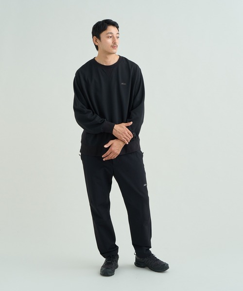 NANGA(ナンガ)の「DRY MIX TERRY CREW SWEAT/ドライミックス テリー クルースウェット(スウェット・メンズ・ブラック/レッド/グリーン/アイボリー/ブルー/グリーン系その他/グレー・S/M/L/XL)」の10枚目の写真