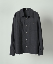 Adoon plain(Ah[v[)Long Sleeve Check Shirt / OX[u`FbNVc y2025AWz(Vc/uEX)