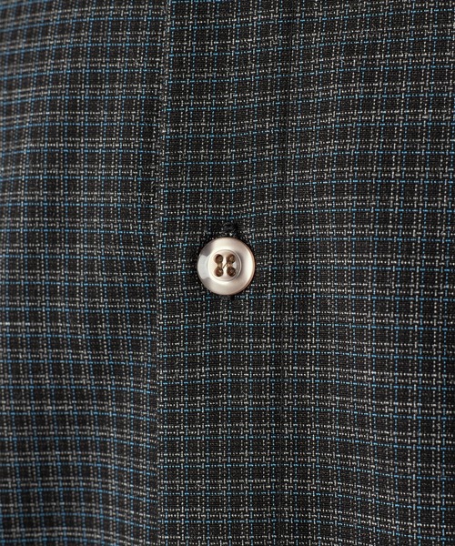 Adoon plain（アドーンプレーン）の「Long Sleeve Check Shirt / ロングスリーブチェックシャツ 【2025AW】（シャツ/ブラウス・メンズ・ブラック/カーキ/ブラウン・MEDIUM/LARGE）」の16枚目の写真