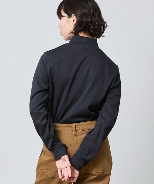 L.L.Bean(エルエルビーン)の「エル・エル・ビーン・モック・タートルネック 米国フィット・レギュラー(Tシャツ/カットソー・レディース・ホワイト/ブラック/タン/レッド/ネイビー・SMALL/MEDIUM/X-SMALL)」の16枚目の写真