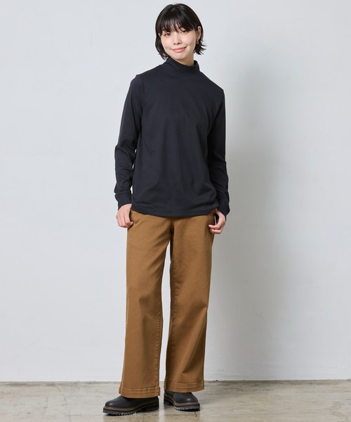 L.L.Bean(エルエルビーン)の「エル・エル・ビーン・モック・タートルネック 米国フィット・レギュラー(Tシャツ/カットソー・レディース・ホワイト/ブラック/タン/レッド/ネイビー・SMALL/MEDIUM/X-SMALL)」の17枚目の写真