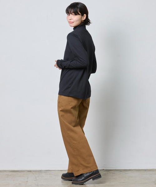 L.L.Bean(エルエルビーン)の「エル・エル・ビーン・モック・タートルネック 米国フィット・レギュラー(Tシャツ/カットソー・レディース・ホワイト/ブラック/タン/レッド/ネイビー・SMALL/MEDIUM/X-SMALL)」の18枚目の写真