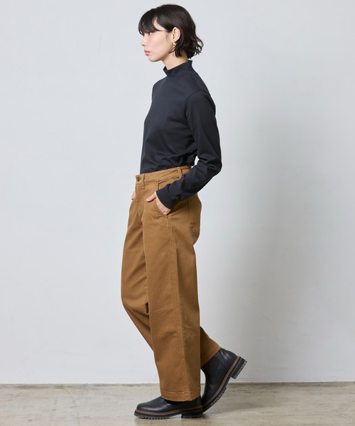 L.L.Bean(エルエルビーン)の「エル・エル・ビーン・モック・タートルネック 米国フィット・レギュラー(Tシャツ/カットソー・レディース・ホワイト/ブラック/タン/レッド/ネイビー・SMALL/MEDIUM/X-SMALL)」の21枚目の写真