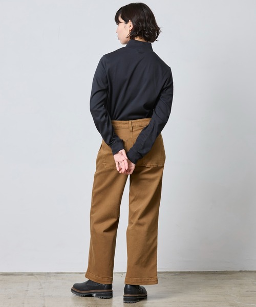 L.L.Bean(エルエルビーン)の「エル・エル・ビーン・モック・タートルネック 米国フィット・レギュラー(Tシャツ/カットソー・レディース・ホワイト/ブラック/タン/レッド/ネイビー・SMALL/MEDIUM/X-SMALL)」の22枚目の写真