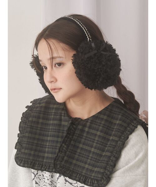 merry jenny（メリージェニー）の「checkスクエアカラーミニワンピース（ワンピース・レディース・レッド/グリーン/ブラウン・FREE）」の11枚目の写真