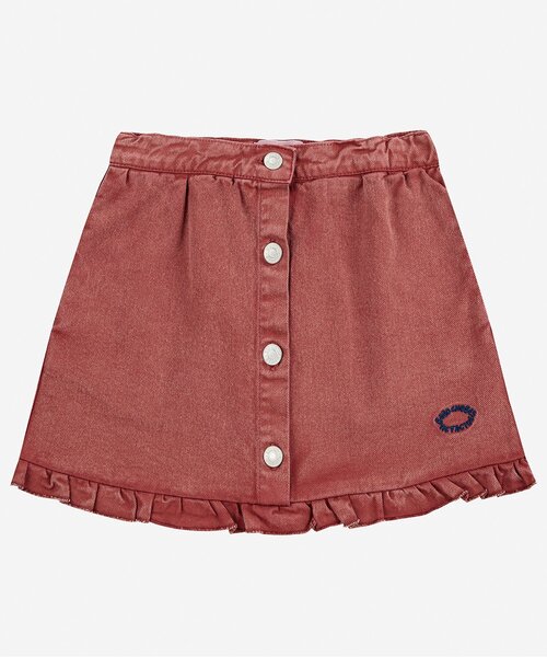 BOBO CHOSES（ボボショーズ）の「Tic Tac Toeスカート【キッズ】（スカート・キッズ・ブラウン・130/120/110/100）」の6枚目の写真