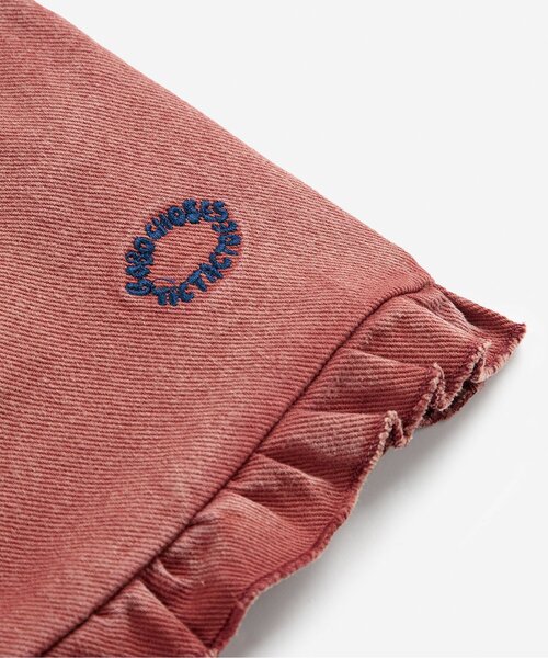 BOBO CHOSES（ボボショーズ）の「Tic Tac Toeスカート【キッズ】（スカート・キッズ・ブラウン・130/120/110/100）」の8枚目の写真