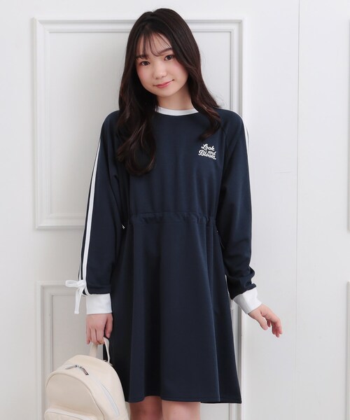 セール】ポンチドロストワンピース（ワンピース）｜PINK-latte