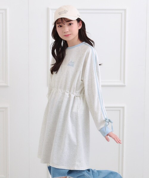 セール】ポンチドロストワンピース（ワンピース）｜PINK-latte