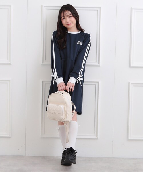 セール】ポンチドロストワンピース（ワンピース）｜PINK-latte