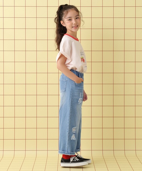 LEPSIM(レプシィム)の「【KIDS】デニムストレートパンツ 580245(デニムパンツ・キッズ・ブルー/ライトブルー・130/140/120)」の8枚目の写真