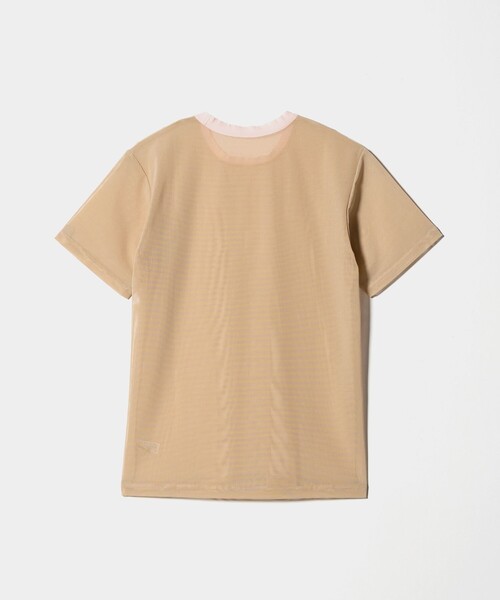overneath(オーバーニース)の「【別注】<OVERNEATH for 6>NET RINGER TEE059/カットソー(Tシャツ/カットソー・レディース・グレー系/ベージュ・S/M)」の12枚目の写真