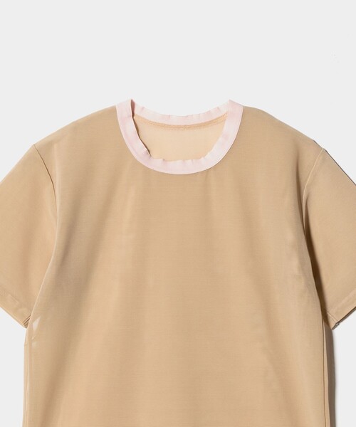 overneath(オーバーニース)の「【別注】<OVERNEATH for 6>NET RINGER TEE059/カットソー(Tシャツ/カットソー・レディース・グレー系/ベージュ・S/M)」の13枚目の写真