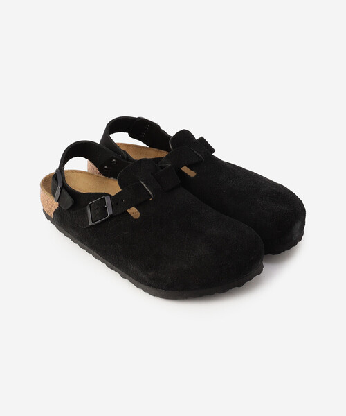 BIRKENSTOCK ブラックサンダル BIRKENSTOCK ビルケンシュトック サンダル レディース ビルケン