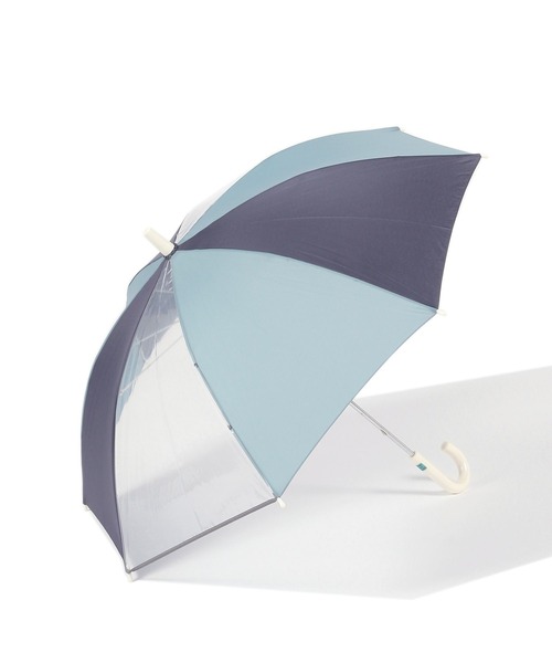 LAKOLE（ラコレ）の「【らこれキッズ】レイン長傘[50cm] / 575580（長傘・キッズ・ライトグレー/ネイビー/ピンク・FREE）」の4枚目の写真