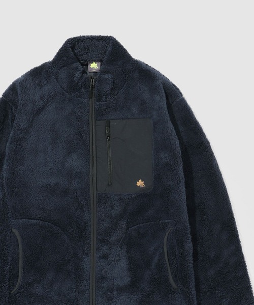 セール】LOGOS park 裏地付き ボアフリースブルゾン（ブルゾン