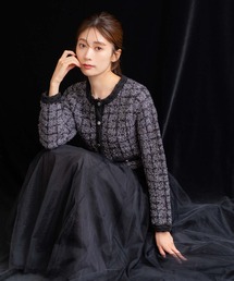 ワンピース（ブラック/黒色系・ツイード）ファッション通販 - ZOZOTOWN