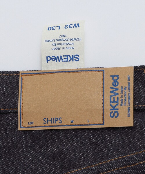 【SHIPS別注】SKEWed: DENIM LV ONE WASH