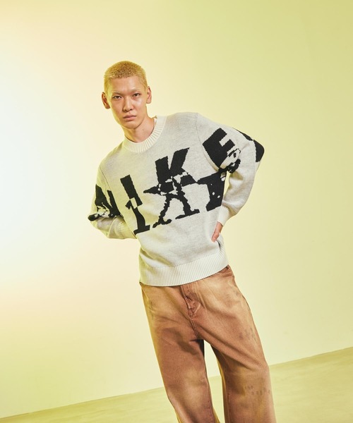 セール】ナイキ スポーツウェア メンズ ニット クルーネック セーター