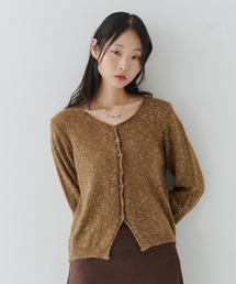 NUJOH（ヌゾ）の「Soft Texture Knit Cardigan / ソフトテクスチャー ニットカーディガン（カーディガン/ボレロ）」