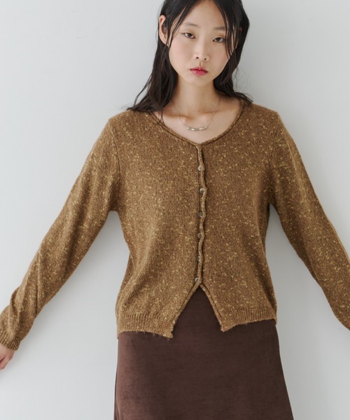 Soft Texture Knit Cardigan / ソフトテクスチャー ニットカーディガン