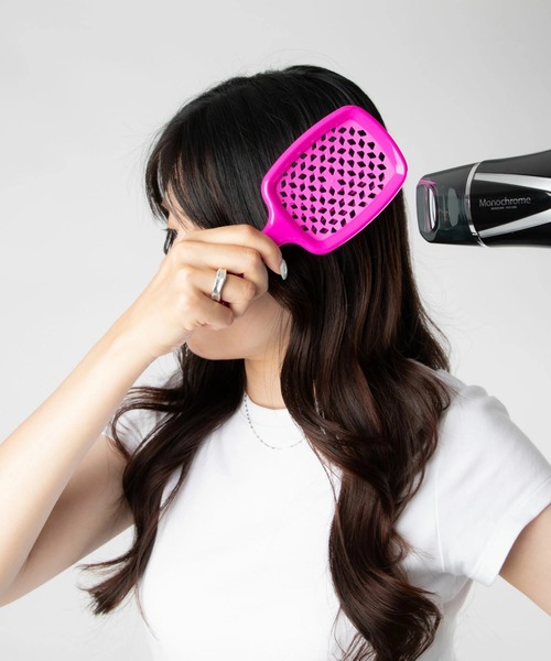 【開封済】カラフルハピネス　バケパ　ポージープラッシー　フルセット セール】JANEKE SUPERBRUSH HAIRBRUSH WITH SOFT TIPS ヤネケ