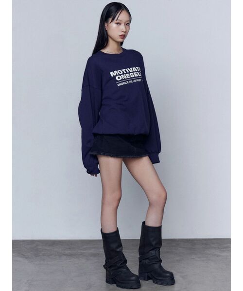 EMODA（エモダ）の「カバータンクブーツ（ブーツ・レディース・ブラウン/ブラック・MEDIUM/SMALL/LARGE）」の21枚目の写真