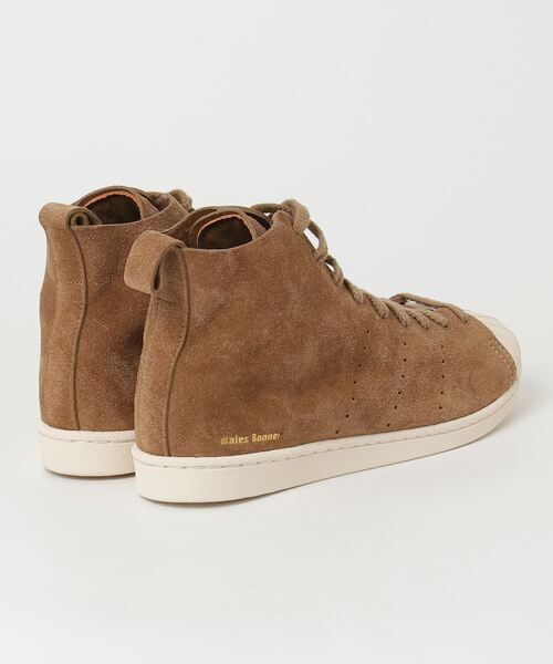 WALES BONNER(ウェールズ ボナー)の「WALES BONNER×adidas/ウェールズボナー/アディダス/WB SUPERSTAR HI(その他シューズ・メンズ・ブラウン・27.0cm/26.0cm/28.5cm/26.5cm/27.5cm/25.5cm/25.0cm)」の2枚目の写真