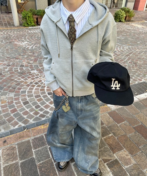 kutir(クティール)の「DIRTY DAMAGE BAGGY DENIM PANTS/ヴィンテージライクダメージバギーデニムパンツ(デニムパンツ・メンズ・ライトインディゴブルー/インディゴブルー/ブラック・SMALL/LARGE/MEDIUM)」の18枚目の写真