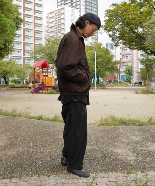 YOKO SAKAMOTO】 ZIP BLOUSON (Nubuck Leather)（ブルゾン）｜yoko