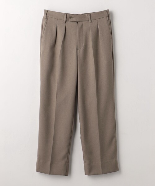 セール】ウールライク サージ 2プリーツ スラックス ＜A DAY IN