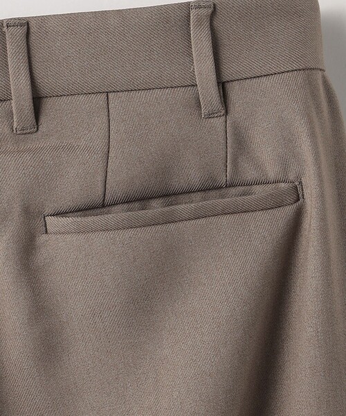 A DAY IN THE LIFE UNITED ARROWS(アデイインザライフユナイテッドアローズ)の「ウールライク サージ 2プリーツ スラックス <A DAY IN THE LIFE>(スラックス・メンズ・ベージュ・M/L)」の11枚目の写真