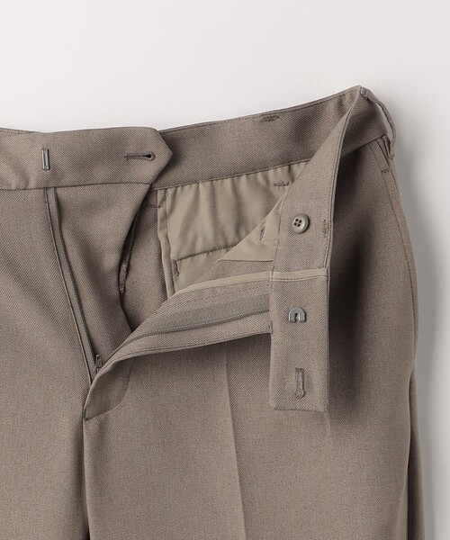 A DAY IN THE LIFE UNITED ARROWS(アデイインザライフユナイテッドアローズ)の「ウールライク サージ 2プリーツ スラックス <A DAY IN THE LIFE>(スラックス・メンズ・ベージュ・M/L)」の12枚目の写真