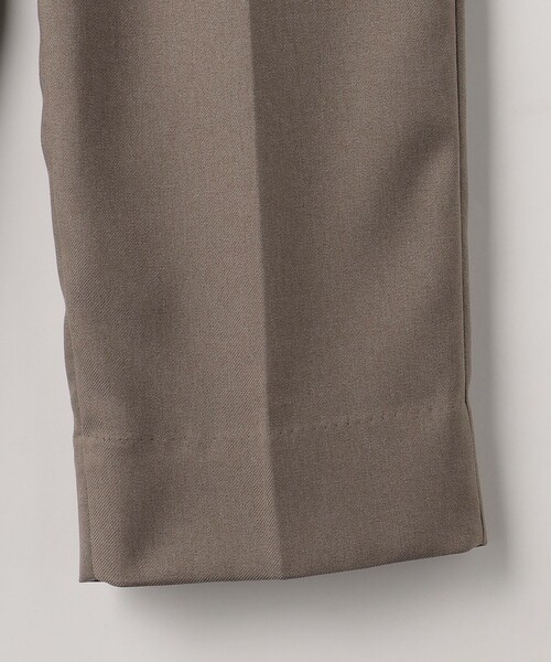 A DAY IN THE LIFE UNITED ARROWS(アデイインザライフユナイテッドアローズ)の「ウールライク サージ 2プリーツ スラックス <A DAY IN THE LIFE>(スラックス・メンズ・ベージュ・M/L)」の13枚目の写真