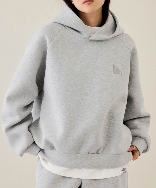 NAVY（ネイビー）の「nAvy ポンチワイドパーカー（パーカー・メンズ・ブラウン/グレー/ブラック・XL/L/S/M）」の2枚目の写真