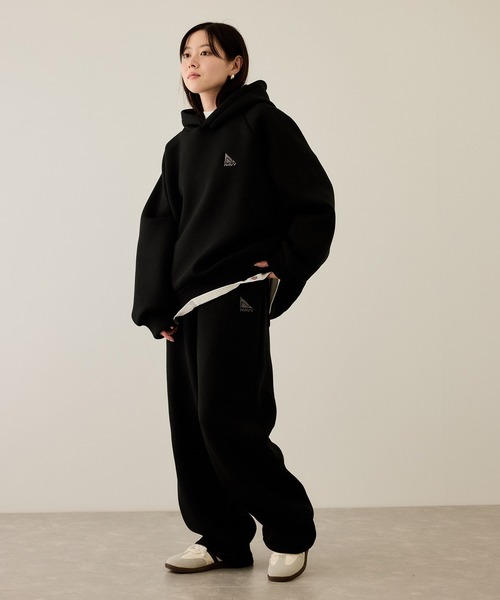 NAVY（ネイビー）の「nAvy ポンチワイドパーカー（パーカー・メンズ・ブラウン/グレー/ブラック・XL/L/S/M）」の16枚目の写真