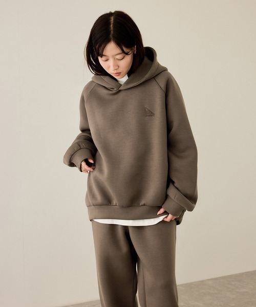 NAVY（ネイビー）の「nAvy ポンチワイドパーカー（パーカー・メンズ・ブラウン/グレー/ブラック・XL/L/S/M）」の21枚目の写真