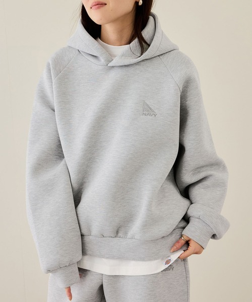 NAVY（ネイビー）の「nAvy ポンチワイドパーカー（パーカー・メンズ・ブラウン/グレー/ブラック・XL/L/S/M）」の18枚目の写真