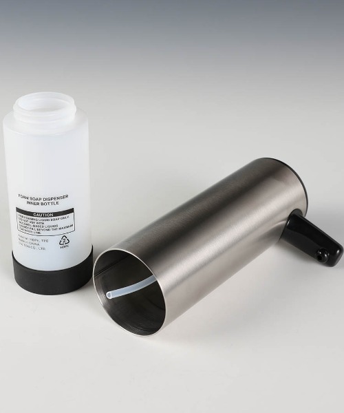 DULTON（ダルトン）の「FOAM SOAP DISPENSER/泡石鹸用 ソープディスペンサー（バス/トイレグッズ・メンズ・イエロー/セージグリーン/オフホワイト/シルバー・FREE）」の10枚目の写真