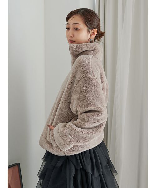 SNIDEL（スナイデル）の「【NIKE】NSWエッセンシャルSHERPAジャケット 