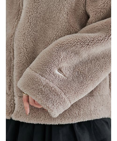 SNIDEL（スナイデル）の「【NIKE】NSWエッセンシャルSHERPAジャケット 