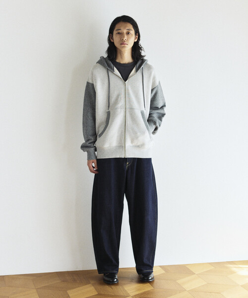 セール】COMFORT HEATHER ヴィンテージライク 裏毛 ジップパーカー